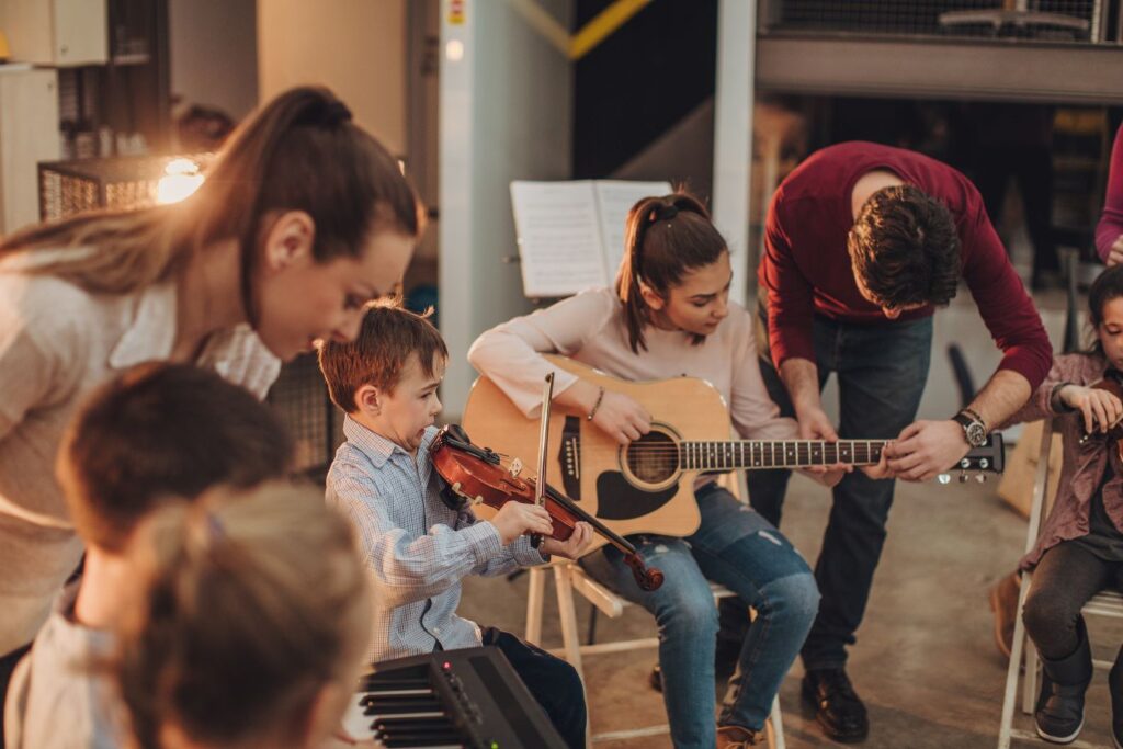 Music class for a band